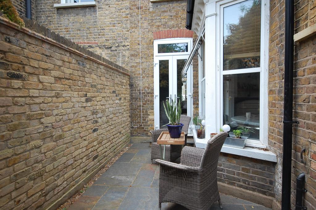 French Doors Out to the Garden from the Dining Roo