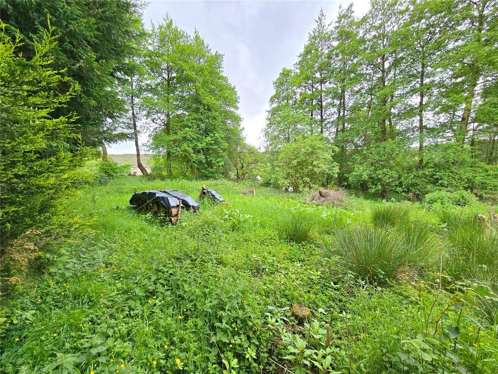 Flat Garden At Rear