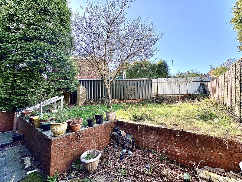 Rear garden