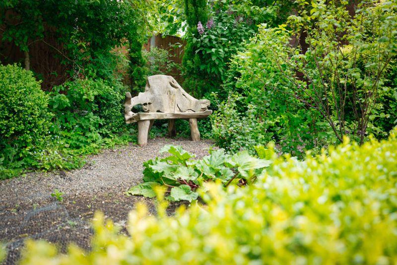Rear garden