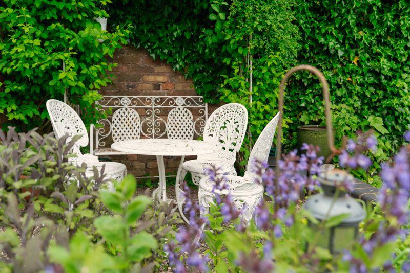 Rear garden
