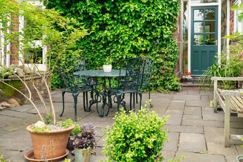 Rear garden