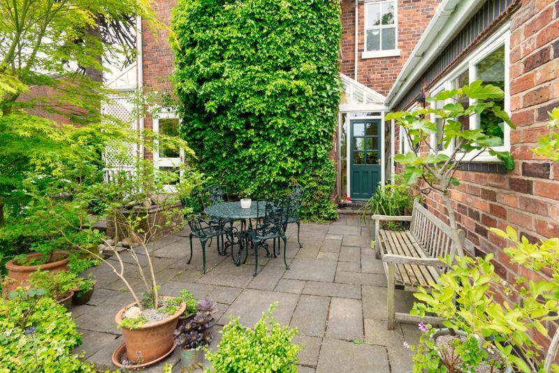 Rear garden