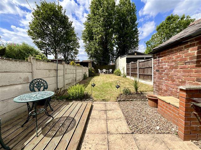 Rear garden