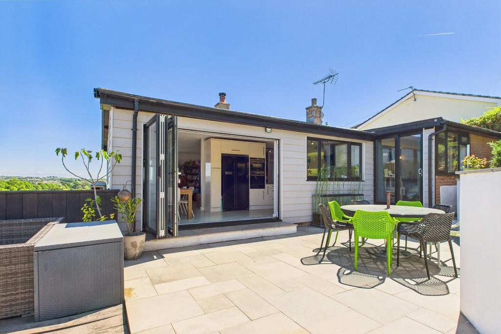 Rear patio