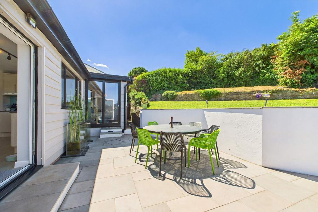 Rear patio