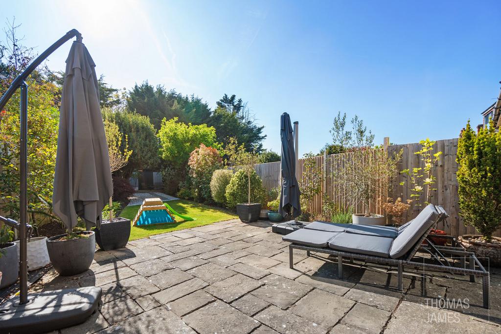 Patio view, garden