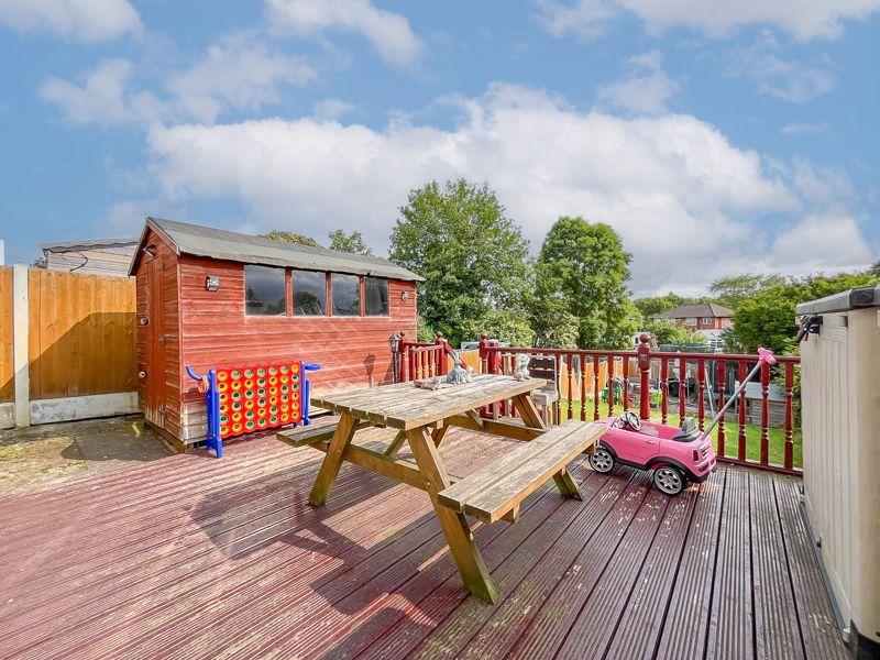 Rear garden