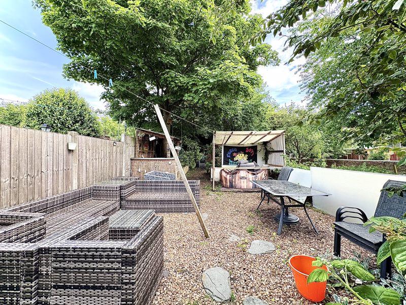 Rear garden