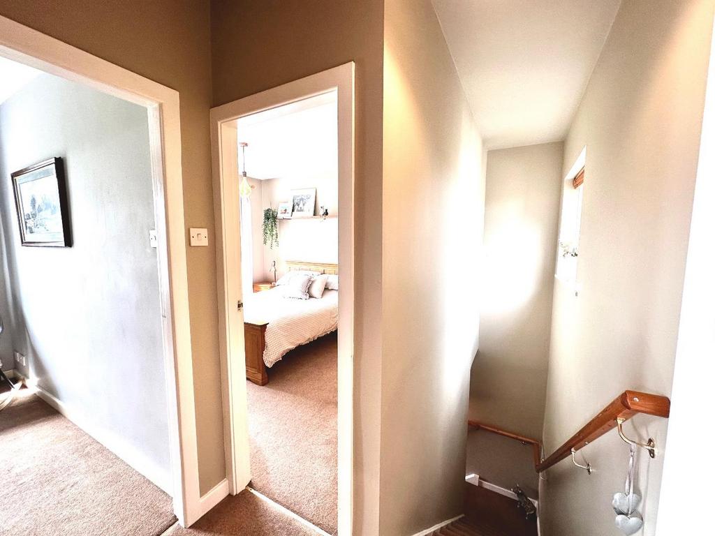 To the first floor landing
