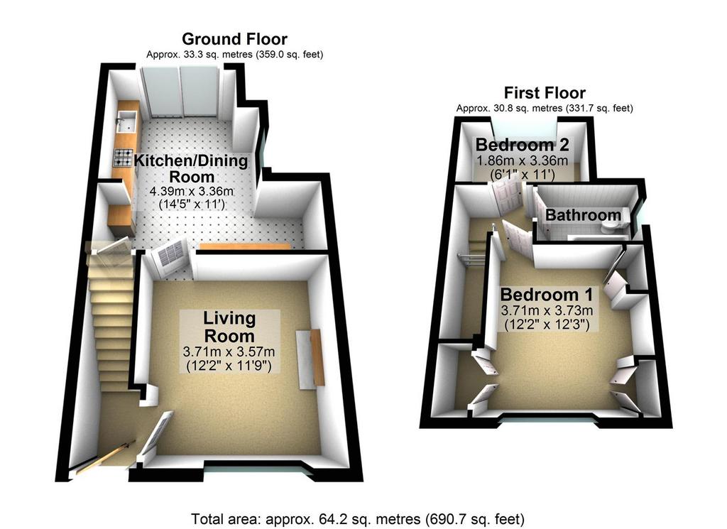 3 D Floor Plan