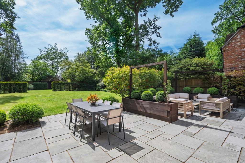 Patio and Gardens