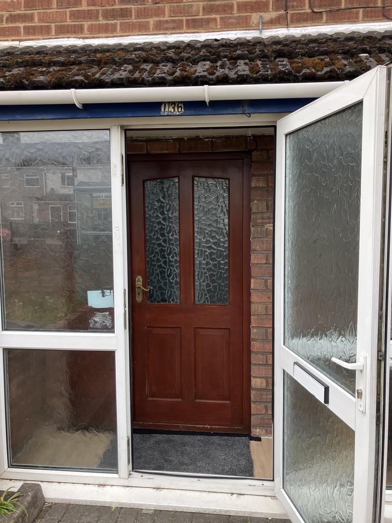 Entrance porch