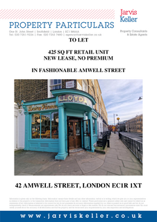 Retail property (high street) to rent, 42 Amwell St London EC1R 1XT