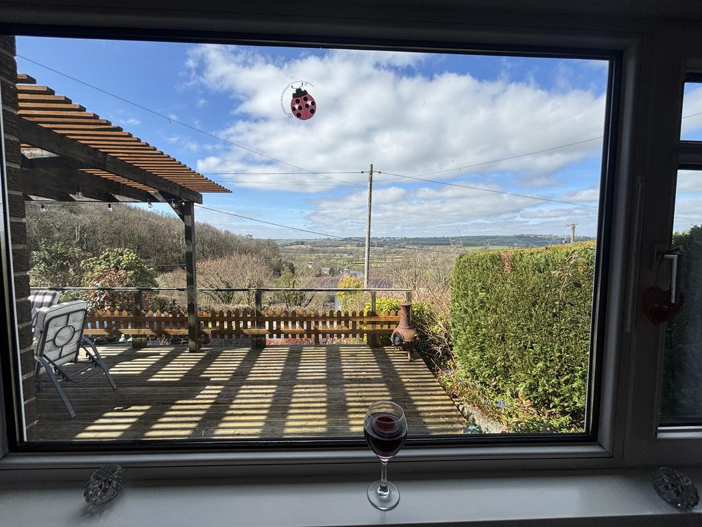 View from dining room