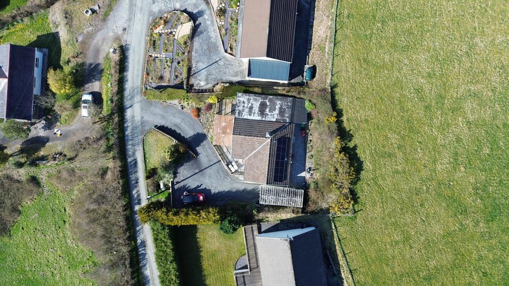 Aerial view of property