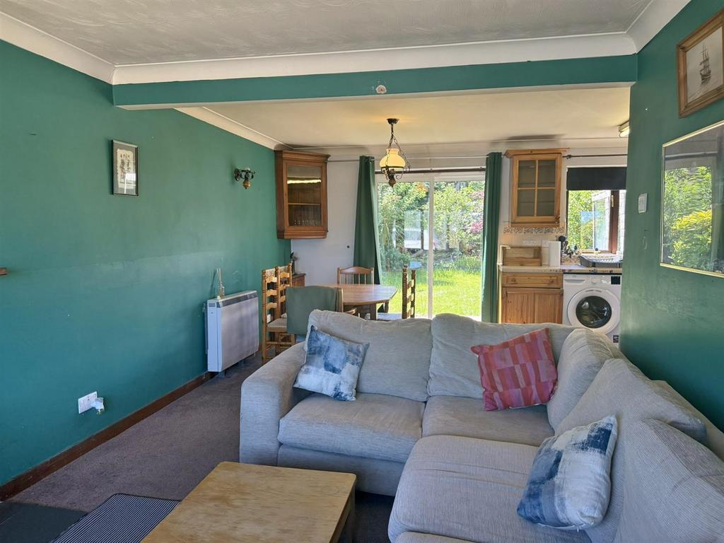 Lounge area from the bay window