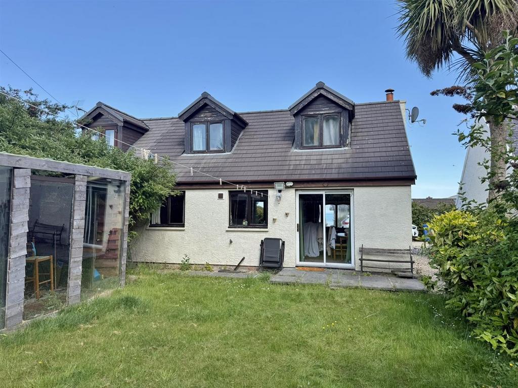 Rear of the house