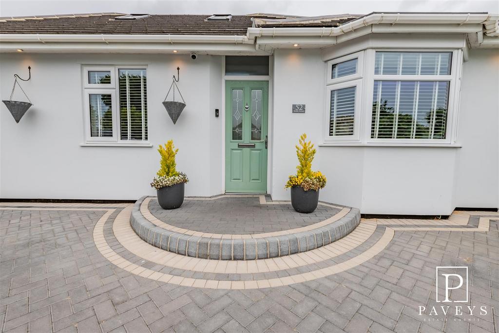 Outside front