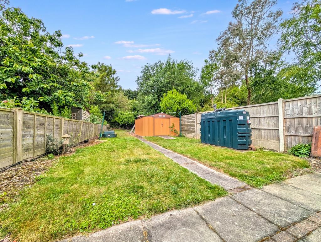Rear garden