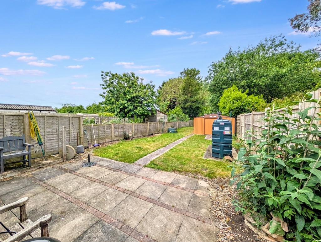 Rear garden