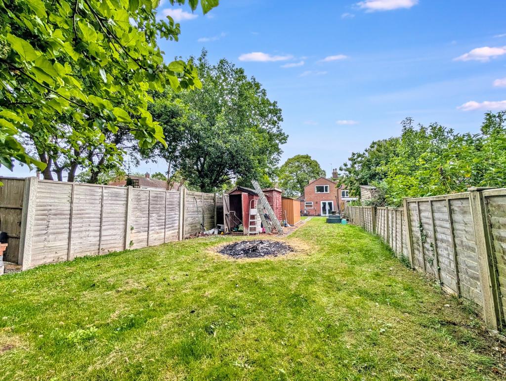 Rear garden