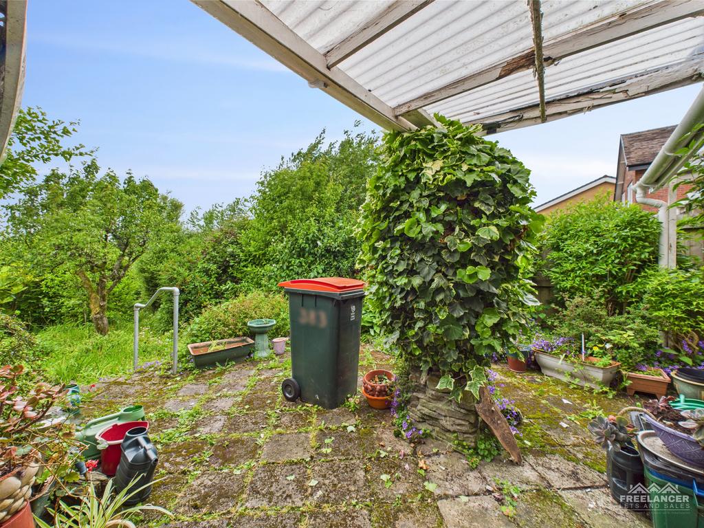 Rear garden