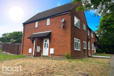 1 bedroom end of terrace house for sale, Sycamore Close, Ipswich