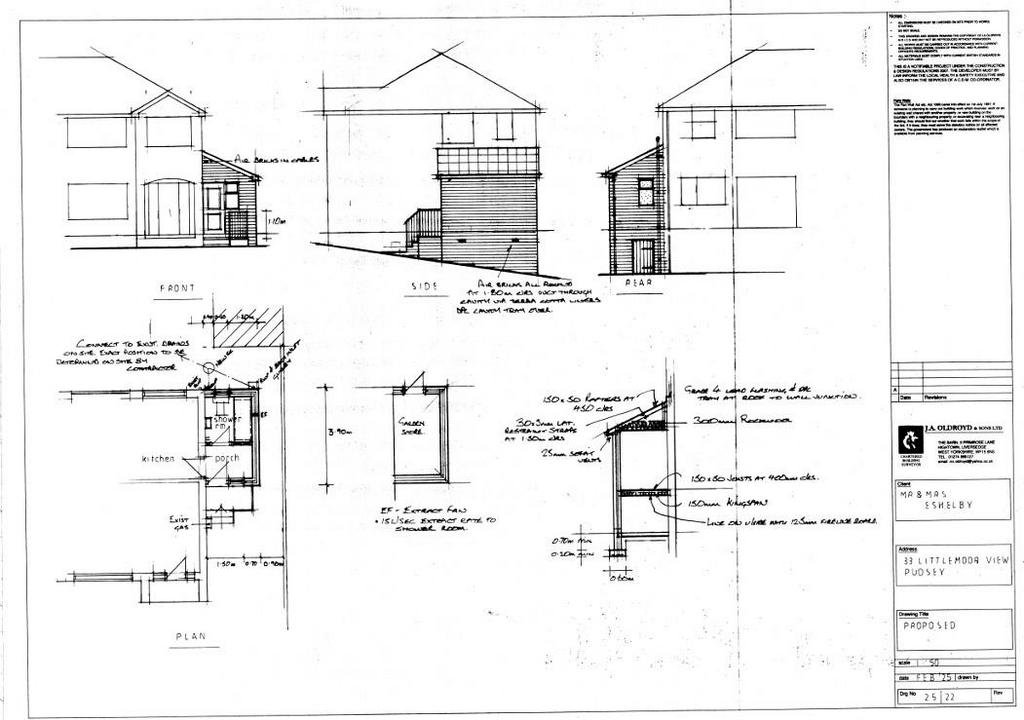 CLOAK &amp; SHOWER ROOM PLANNING PERMISSION