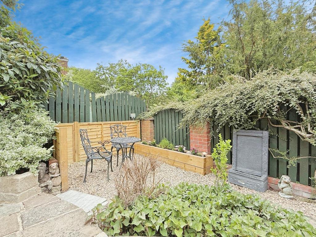 Rear garden
