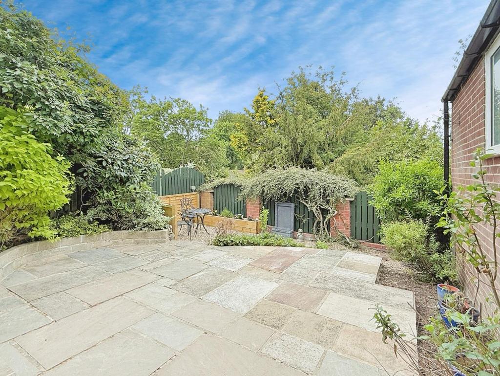 Rear garden