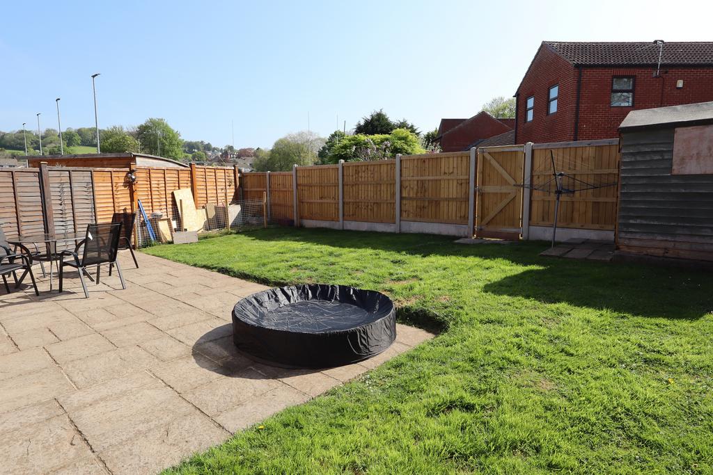 Rear garden