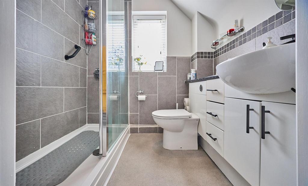 Refitted shower room