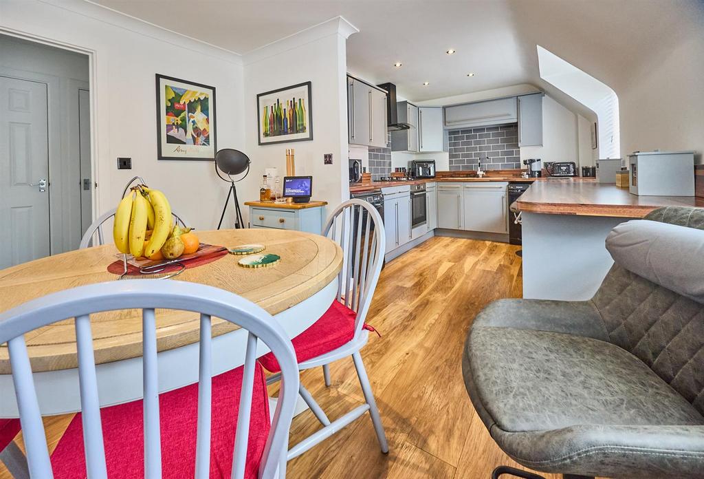 Front refitted kitchen dining room