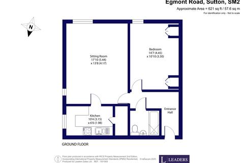 1 bedroom apartment for sale, Egmont Road, Sutton