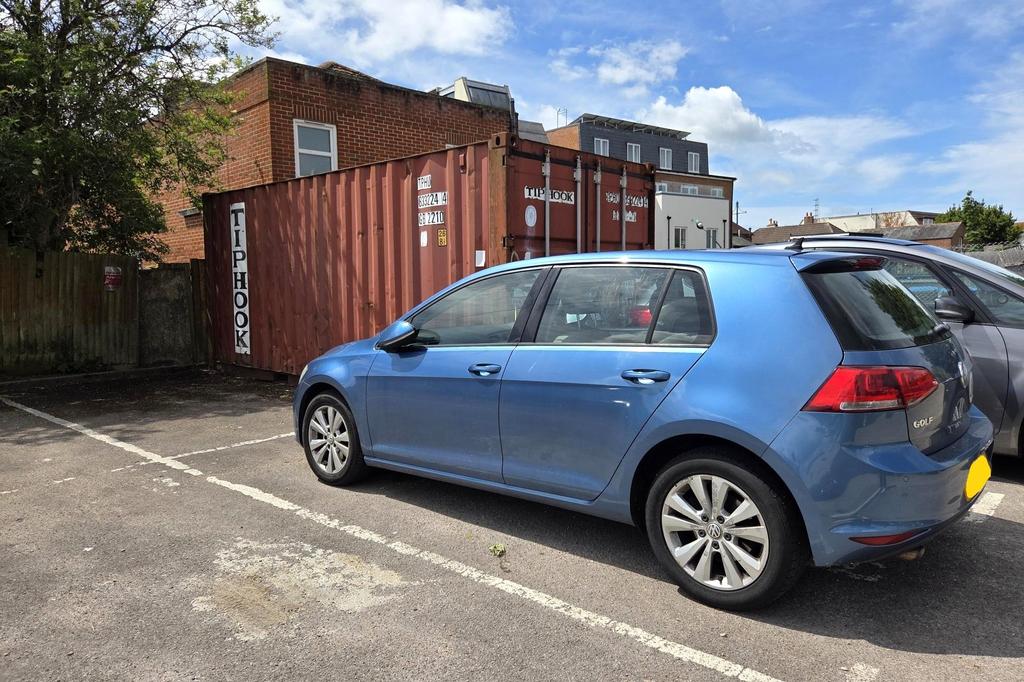 Two allocated spaces