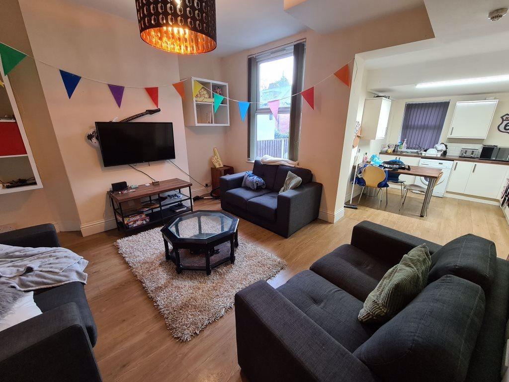 A cozy and inviting living room featuring moder...