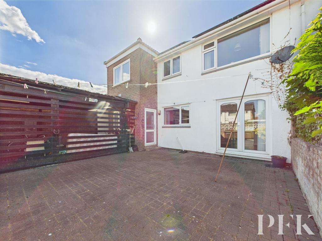 Rear garden
