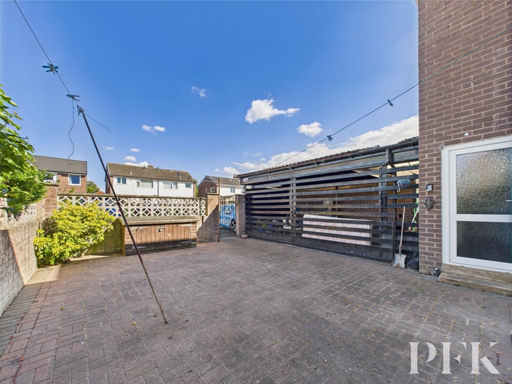 Rear garden