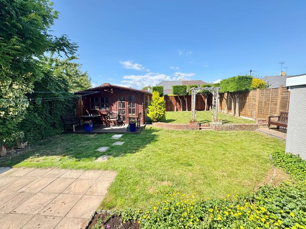49 Worthing Road Rear Garden Sunny