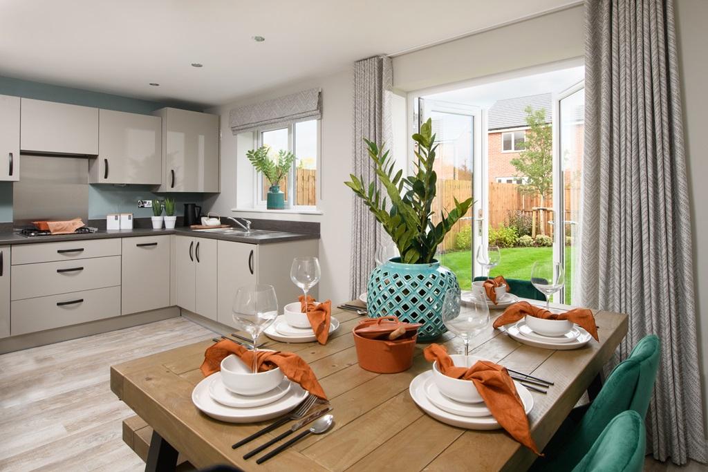 Stunning open plan kitchen