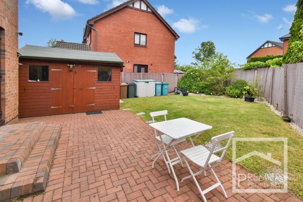 Rear garden