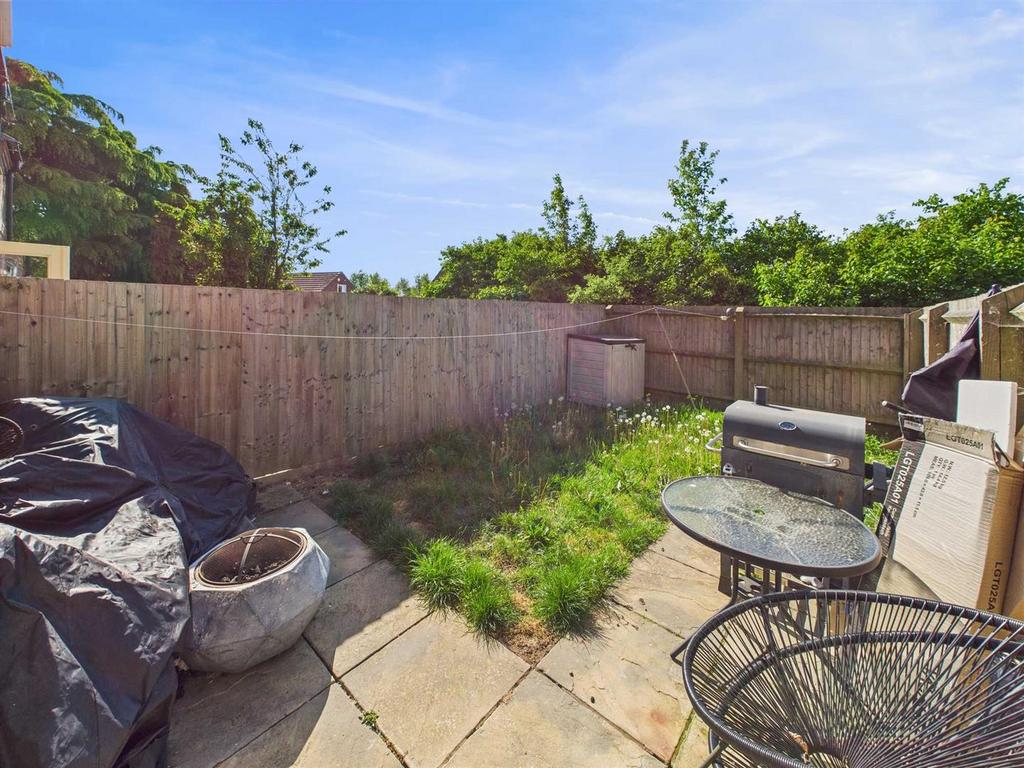 Rear garden