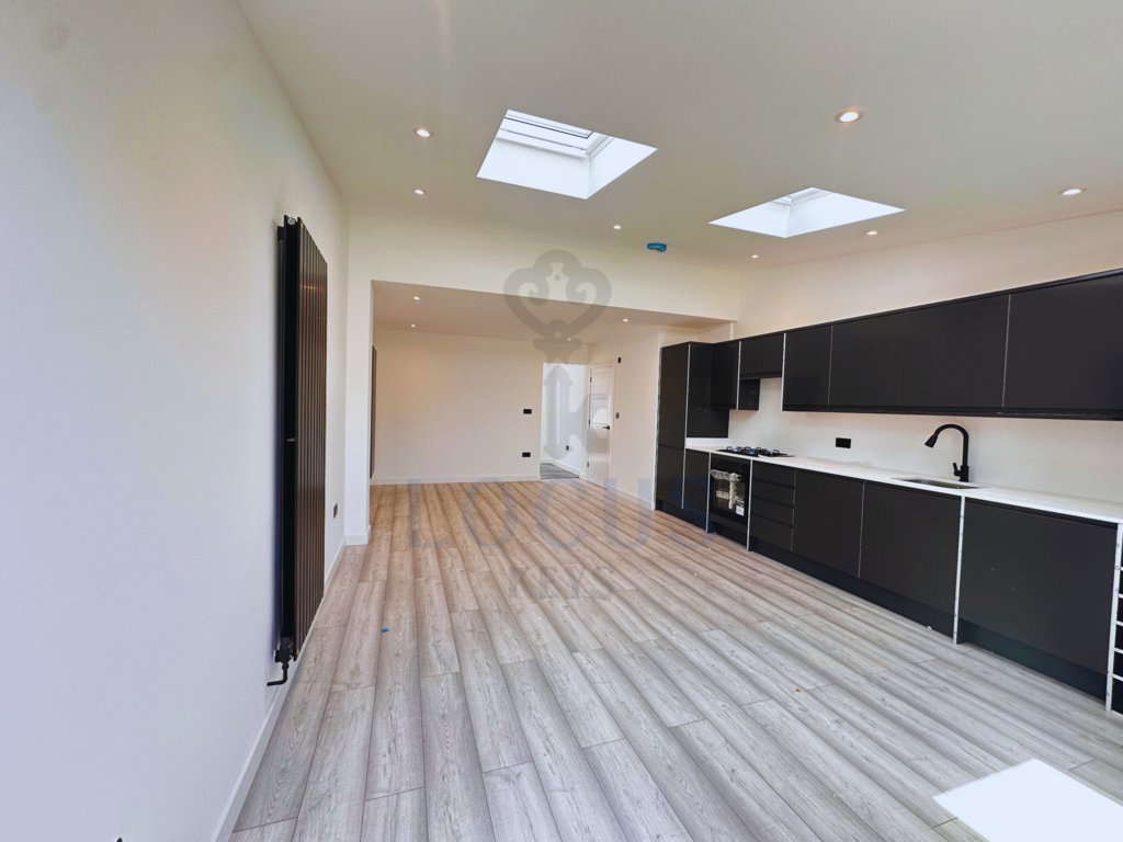 Living room + Open Plan Kitchen