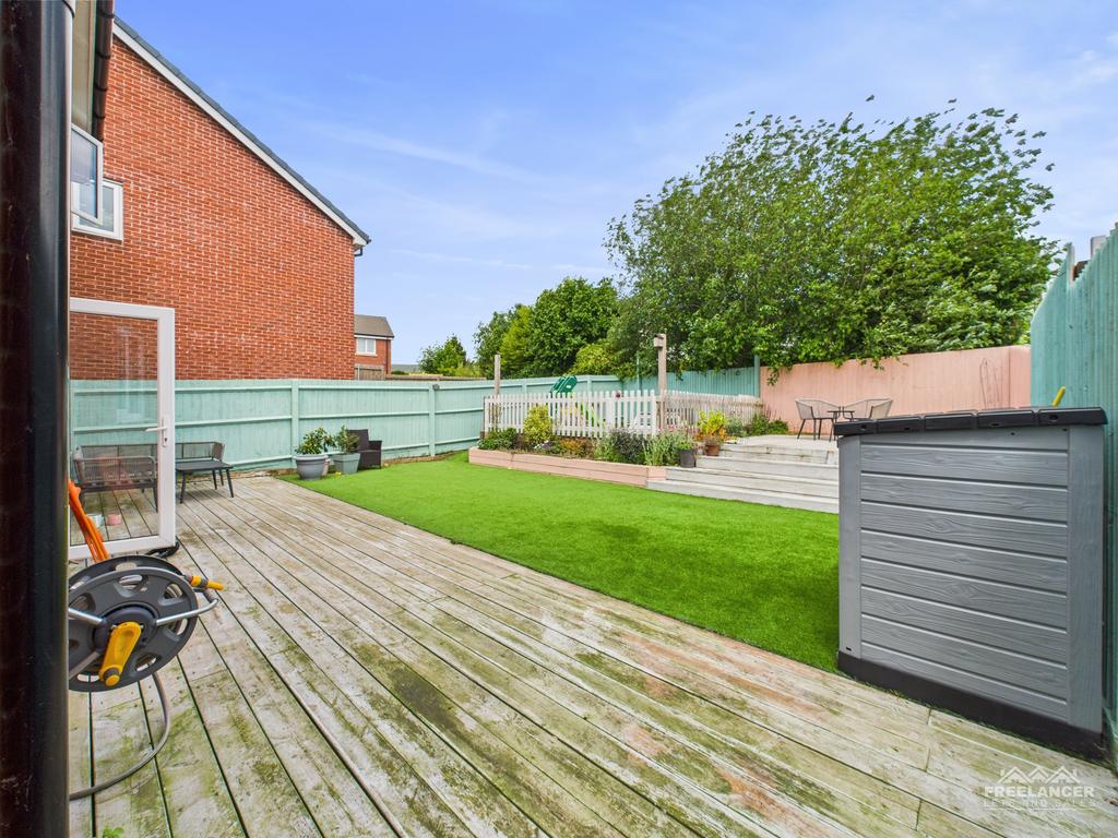 Rear garden