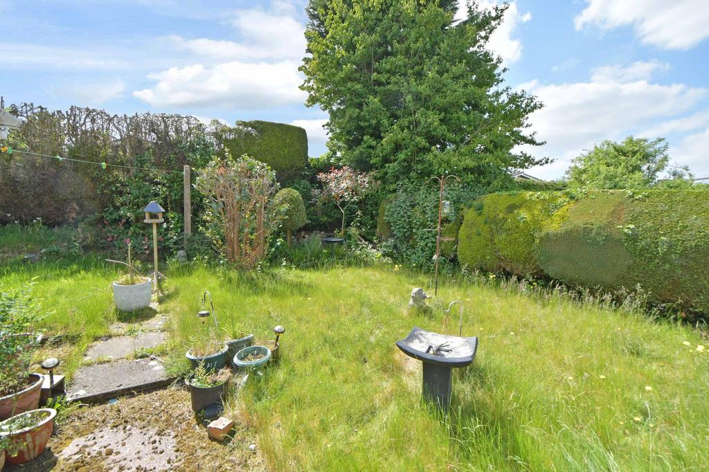 Rear garden