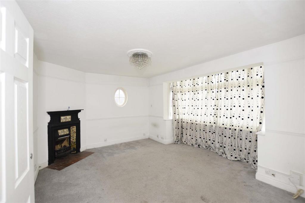Living room, fireplace