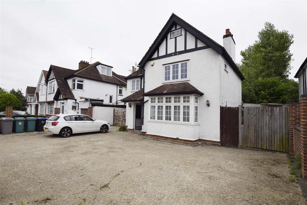 House exterior, off-street parking
