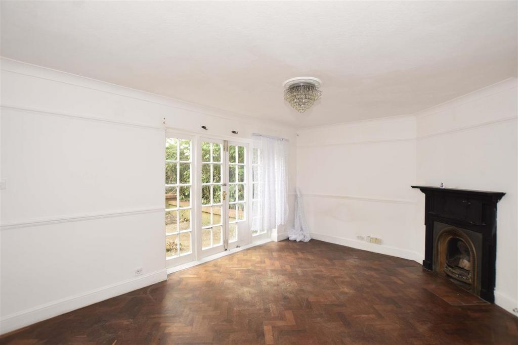 Living room, fireplace