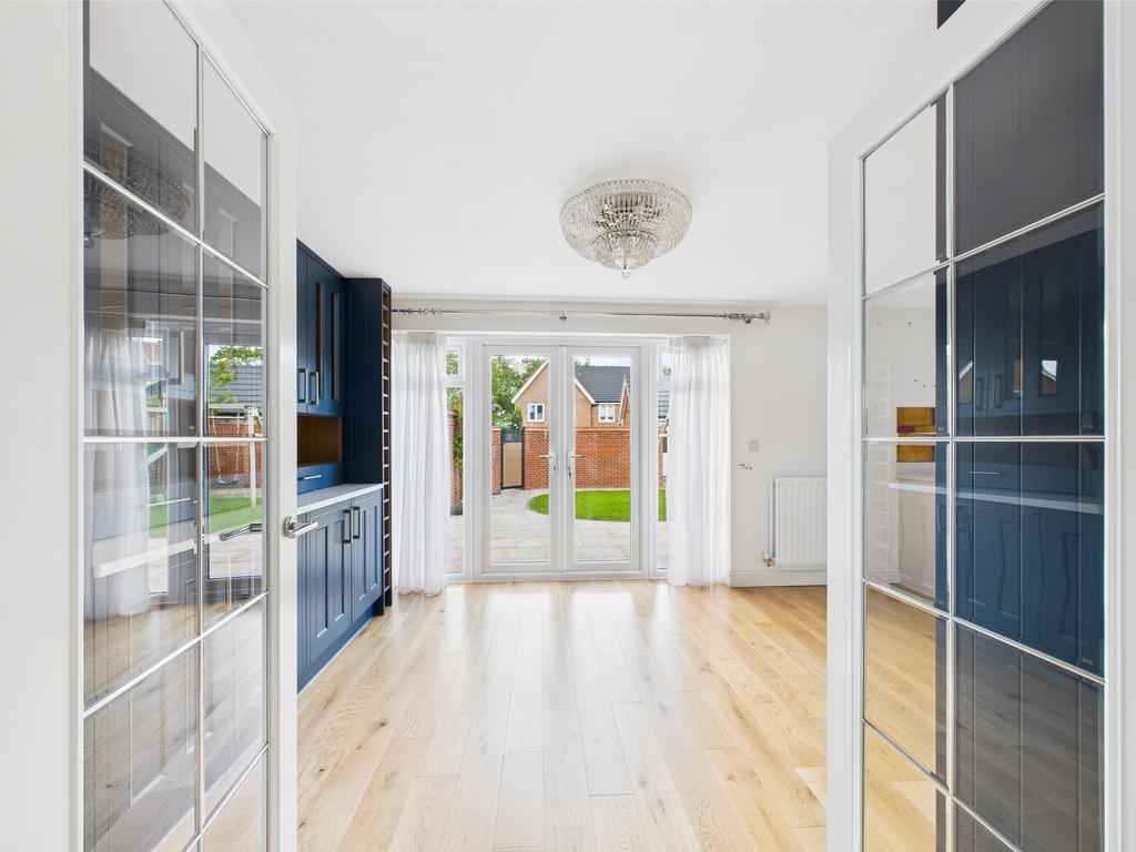 Doors to kitchen